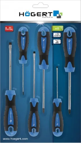 Набор отверток 6 шт., S2 HOEGERT, ком