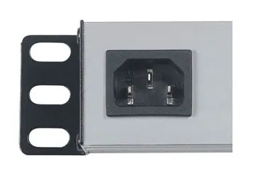 Блок евророзеток RIPO для 19" без шнура с выключателем 16А, 8 розеток, RIPO