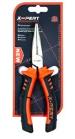 Длиногубцы утконосы комбинированные Р-6 двухкомпонентные ручки 160 мм X-PERT 6-120