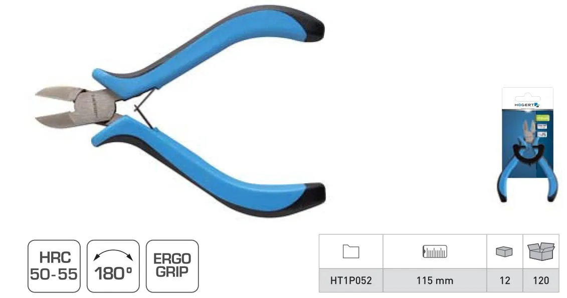 Бокорезы прецизионные 115 мм HOEGERT