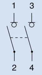 Выключатель нагрузки  Z-IS-16/2 16A 2-pol (400v)