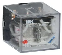 Реле РЭК77/3 с индикацией 10А 12В DC IEK