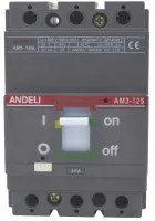 Автоматический выключатель AM3-400S/3P 400A 65kA Andeli
