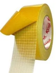 Двусторонняя лента 19мм х 10м на тканевой основе STAR инд.уп.