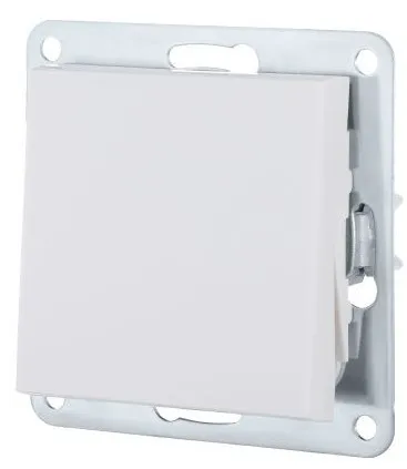Выключатель перекресный 1-кл. Белый LK80 Ecoplast
