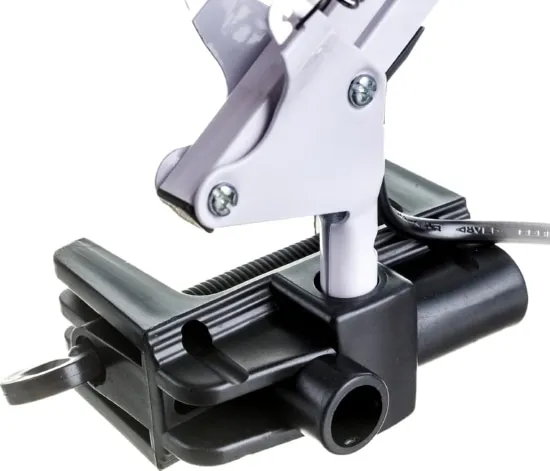 Светильник настольный UF-312P С01 E27 Белый на струбц. Ultraflash