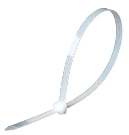 Хомут 4,8*200 белый нейлон (20 шт.) NCT (HLT), уп