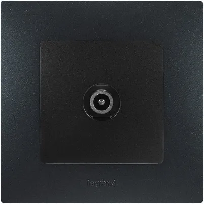 Розетка TV Антрацит ETIKA LEGRAND