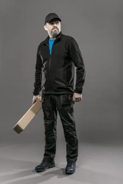 Кепка черная (100% хлопок) HOEGERT