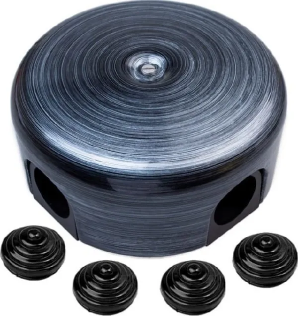 Коробка распред. 110х50мм Серебряный Век (пластик) Bironi