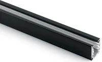 Шинопровод для трековых трехфазных светильников, черный матовый, 2м Feron