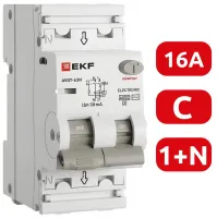 АВДТ-63N C16/1+N 30мА, тип А, 6кА PROXIMA EKF