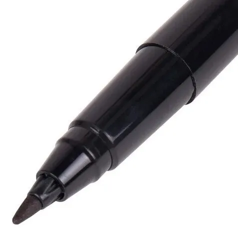 Маркер перманентный NEW LINE, ЧЕРНЫЙ, 2мм BRAUBERG