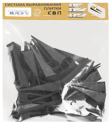 Клинья для выравнивания плитки (50 шт.), уп