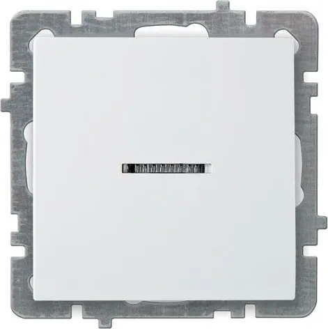 Механизм Выкл. 1-кл. СУ с подсветкой, TOURAN-ALEGRA-THOR, белый