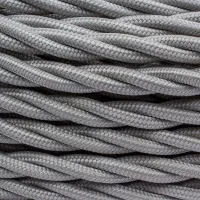 Провод витой 3*1,5 Титан (матовый) кратно (10м) Bironi (50м/уп)