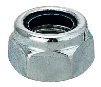 Гайка М3 с нейлоновым кольцом DIN985 цинк (20 шт.) (Стройбат), уп