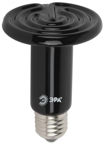 Лампа керамическая R75 E27 100Вт инфракрасная ЭРА