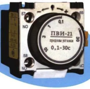 Приставка ПВИ-21 задержка на выкл. 0,1-30сек. 1но+1нз, IEK