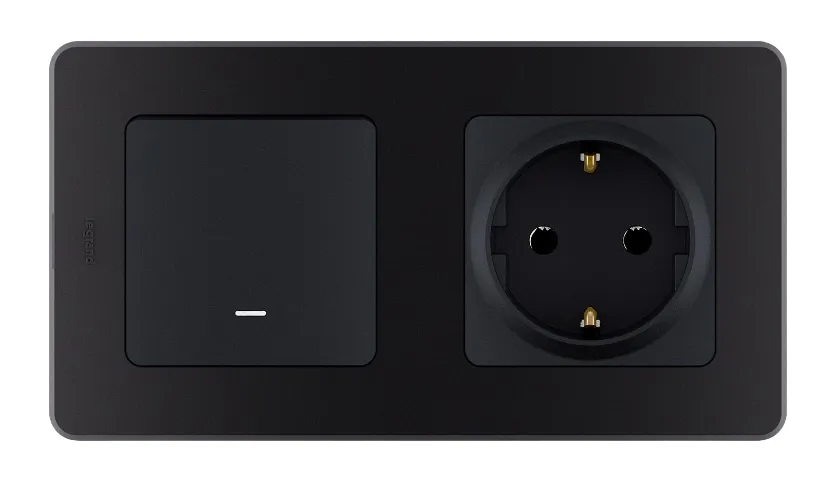 Рамка 2-я Антрацит INSPIRIA LEGRAND