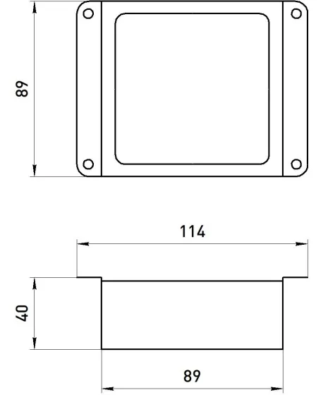 Светильник светодиодный SPO-646-3-4K-W6 36Вт 4000К 3420Лм грильято 100х100 белый ЭРА