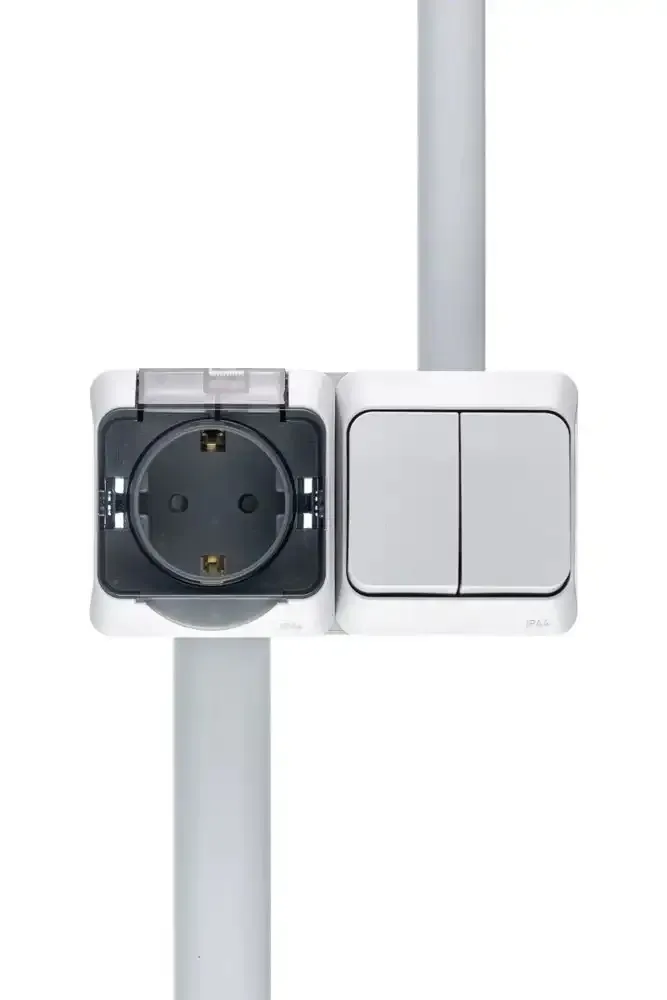 Кабель-канал MultiSet 30x13х2000 мм арочной формы ПВХ Серый