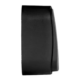 Выключатель ОУ проходной 2-кл. Черный Quteo LEGRAND