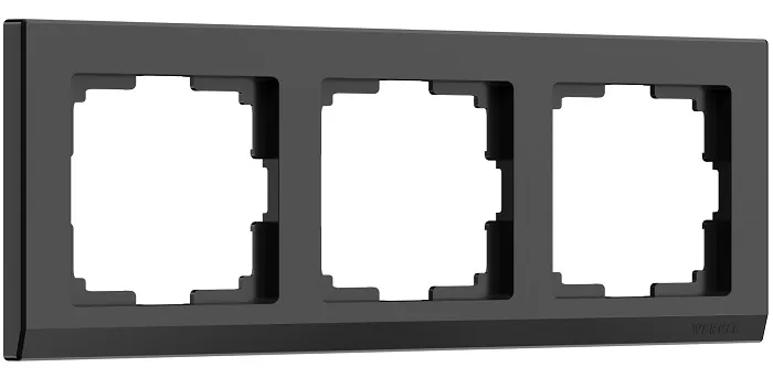 Рамка 3-я Черный Stark WERKEL