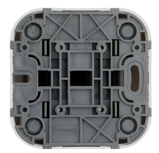 Переключатель ОУ 2-кл. схема 6/2 белый Quteo