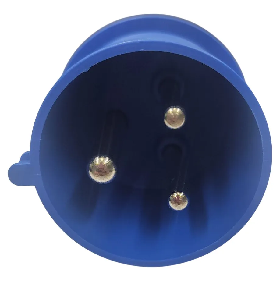 Вилка переносная 32A 3п (2P+PE) SLN-023 IP44, 380В, AWSPRODUCTS