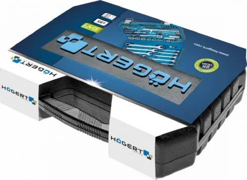 Набор инструментов, 85 шт., двухцветный чемодан HOEGERT, ком