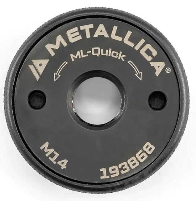 Гайка для УШМ быстрозажимная М14, тип S, с замком METALLICA Ultra