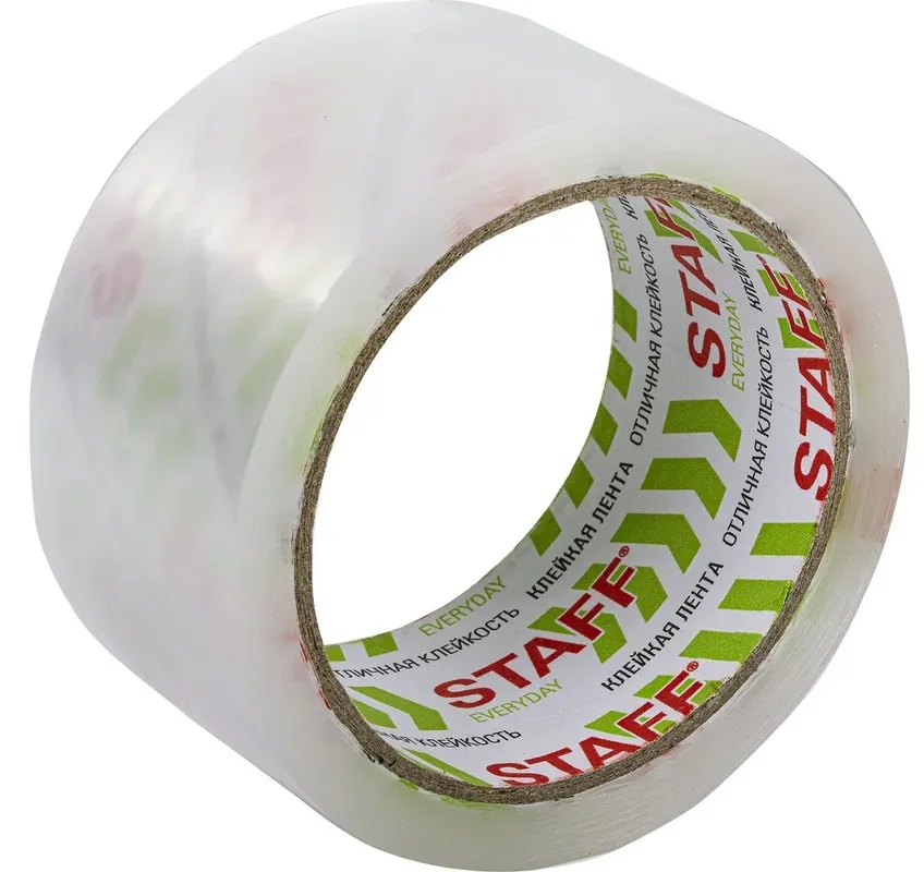 Лента/скотч клейкая прозрачная 50 мм х 66м, 40мкм SC