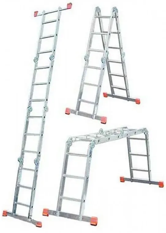 Лестница алюминиевая трансформер 4*3 MULTIMATIC (120632) (KRAUSE)
