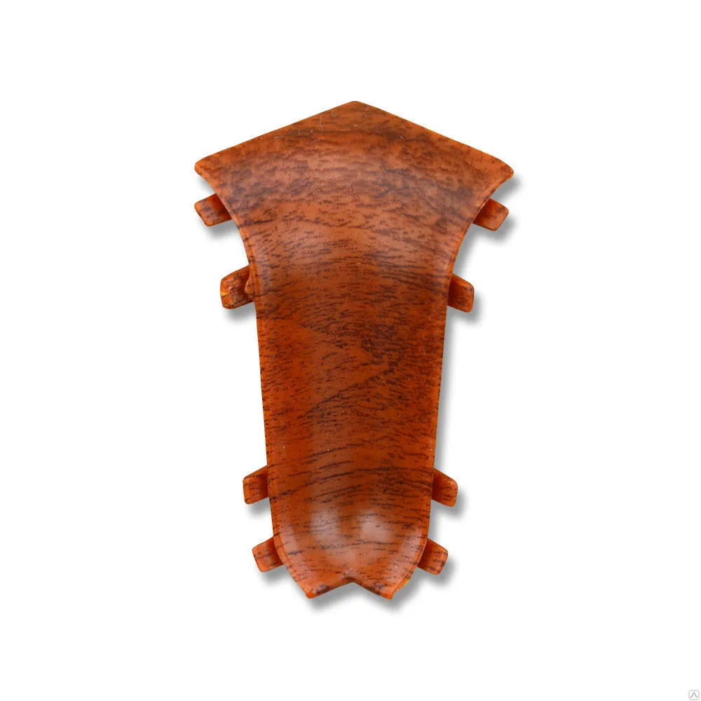 Вн угол плинтуса А45 "Идеал Альфа"  Ольха, уп