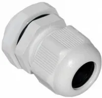 Кабельный ввод PG16 (10-14 мм) серый пластик IP68 (КВТ)