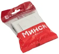 Выключатель самовозвратный 1-кл. Белый Минск EKF