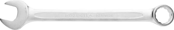 Ключ комбинированный 19 мм, сталь CrV, DIN 3113 HOEGERT