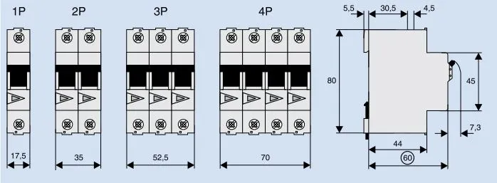 Выключатель нагрузки  Z-IS-20/3 20A 3-pol (400v)