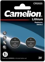 Батарейка CR2025 CAMELION BL-2, ком
