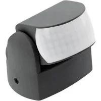 Датчик движения CR-9 MINI, max. 1200W, AC220-240V, угол обнаружения 180°/360°, зона действия 12м, IP