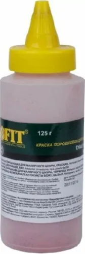 Меловой порошок для шнуров разметочных, 125 гр. красный