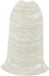 Наруж угол плинтуса К55 "Идеал Комфорт" (2 в уп) Ясень белый, уп