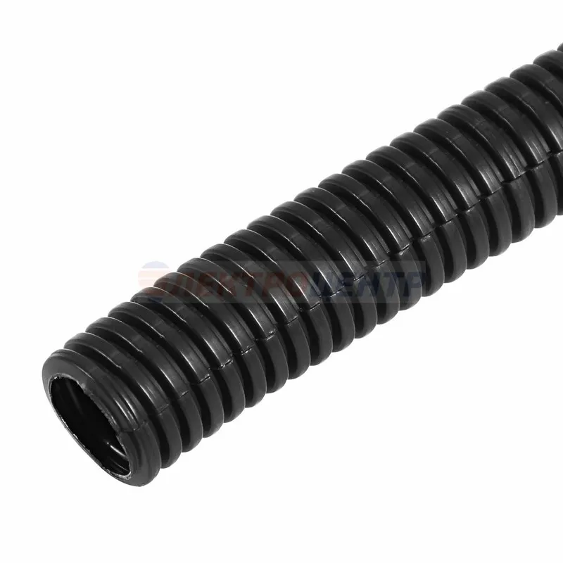 Труба автомобильная  гофрированная 17,0 мм ПП 50 м разрезная