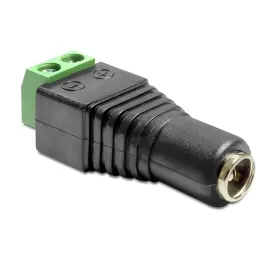 Разъем питания гнездо 2.1х5.5 мм с клеммной колодкой PROconnect
