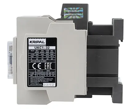 Контактор UKC1-32-22-400AC, 32A, 15kW, Uк=400VAC, 2NO+2NC 