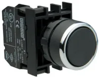 Кнопка B100DH чёрн. 1но IP40 Emas