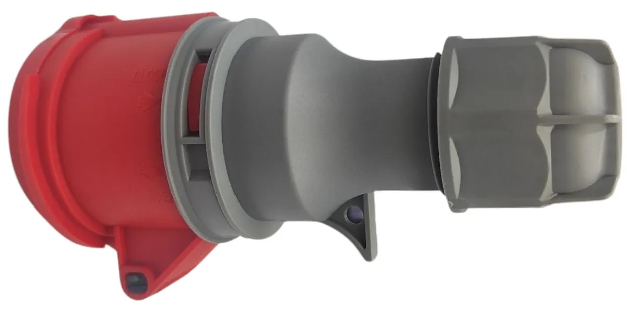 Розетка переносная 16A 4п (3P+PE) SLN-214 IP44, 380В, AWSPRODUCTS