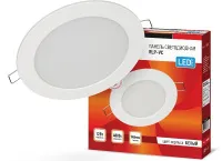 Панель LED круглая RLP-VC 12Вт 230В 4000К 960Лм 145мм белая IP40 IN HOME