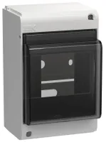Щит навесной пласт. КМПн- 4 IP30 UNION mini бел. IEK